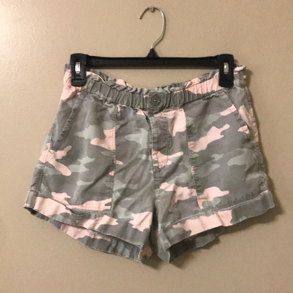 aerie Pants - Aerie Soft Lounge Camo Shorts